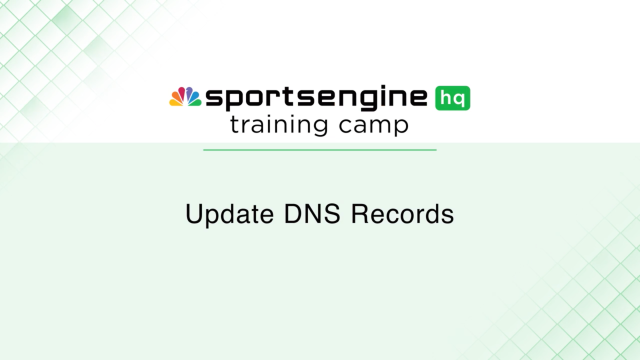 Update DNS Records